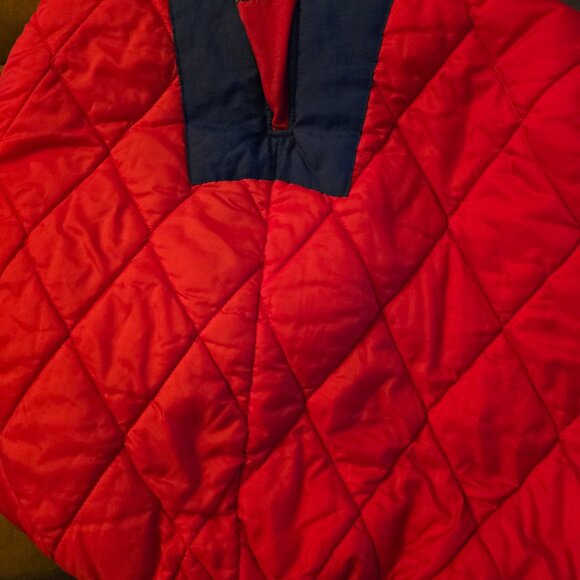 Vintage 90s NCAA kansas jayhawks starter jacket half zip - large - Picture 6 of 11